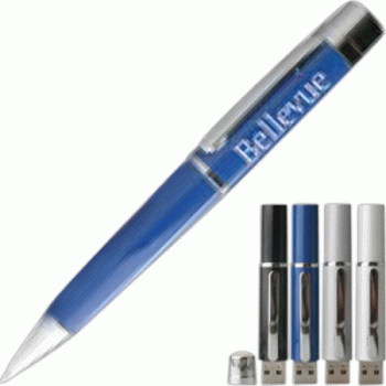 1GB Bellevue USB Pen Flash Drive (Overseas)